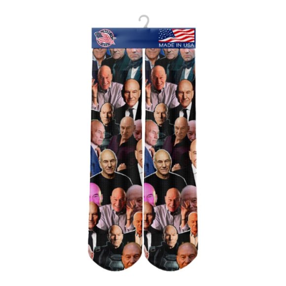 Patrick Stewart Socks - Picture 1 of 1